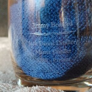 Jack Daniel's Master Distiller whiskey glass Set of 2